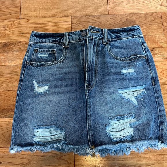 Jean skirt - Picture 1 of 2